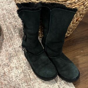 Ugg Women's Black Suede Boots